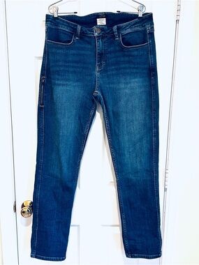Ripton & Co. Jeans Med Blue Mid Rise 34